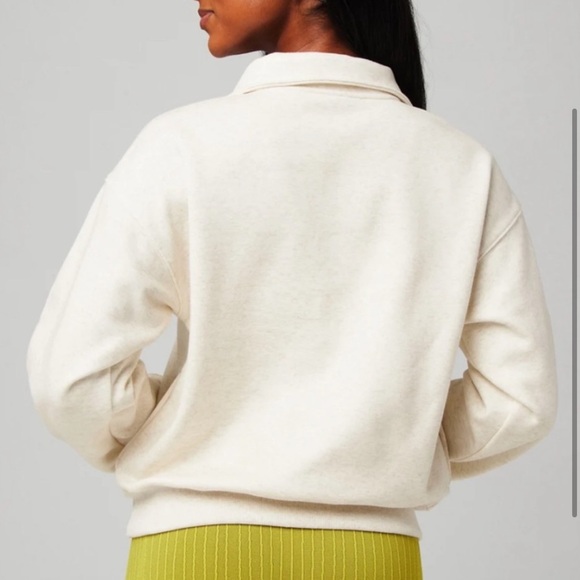 quarter zip- Cozy Fleece Half Zip Sweatshirt - fabletics - Picture 2 of 3